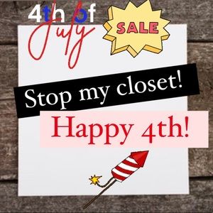 4TH OF JULY SALE 🎆🧨